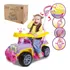 Carrinho Mini Veículo Passeio Bebe Infantil Jip Jip Menina
