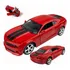Carrinho Miniatura Camaro Portas Mala Capô Presente Crianças Cor Vermelho