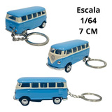 Carrinho Miniatura Chaveiro Kombi