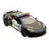 Carrinho Miniatura Da Policia Em Ferro Escala 1/32 De 12cm Cor Corvette