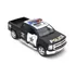 Carrinho Miniatura Da Policia Em Ferro Escala 1/32 De 12cm