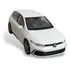 Carrinho Miniatura Golf Gti Mk8 Cor Branco Fricção Metal