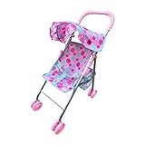 Carrinho Para Boneca Passeio Divertido Com Cobertura DM Toys