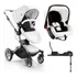 Carrinho Passeio Moisés Candy C/ Bebê Conforto E Base Isofix