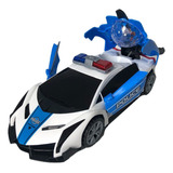Carrinho Policia Anda Emite