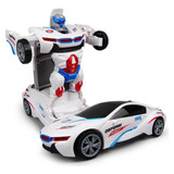 Carrinho Policia Vira Robo