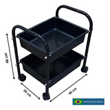 Carrinho Porta Esmalte Auxiliar