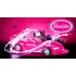 Carrinho Rosa Conversível P/ Boneca Roadster Roma Babies