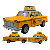 Carrinho Taxi Miniatura Carro