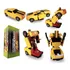 Carrinho Transformers Brinquedo Vira Robô Musical Som
