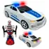 Carrinho Transformers Vira Robô Brinquedo Musical Som E Luz Cor Polícia
