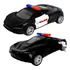 Carrinhos De Metal Ferro Polícia Ferrari Fricção 1:32  1 Un