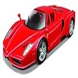 Carro 1. 24 Assembly Line Ferrari Model Maisto Vermelho