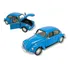Carro Antigo Fusca Miniatura Colecionável 1/24 Metal Welly