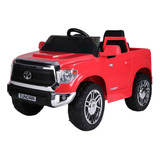 Carro Elétrico Infantil Motorizado Toyota Tundra Zippy Toys Cor Vermelho