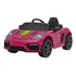 Carro Elétrico Infantil Porsche Spyder 718rs Px 12v Rosa Bel
