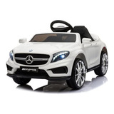 Carro Infantil Elétrico Mercedes 12v Controle Bangtoys Cor Branco