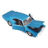 Carro Miniatura 1969 Dodge Charger R/t- Escala 1:24 - Maisto