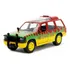 Carro Miniatura Jurassic Park World 1:32 Filme Modelos Cor Verde, Vermelho E Amarelo