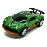 Carro Para Autorama California Toys Bugatti Divo Verde 1 64