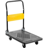 Carro Plataforma Com Tampo Em Plástico Cap 150 Kg Vonder