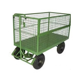 Carro Plataforma Fechado Em