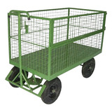 Carro Plataforma Fechado Em