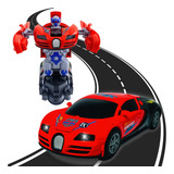 Carro Transformers Robot Bate