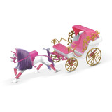 Carruagem Real Para Princesa Barbie Rosa C/ Frete Grátis
