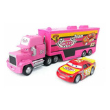 Cars Disney Pixar Mack Hauler Team Shifty #35 Metal 1:55