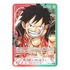 Carta De Metal One Piece Luffy Colecão Card Game Japonês