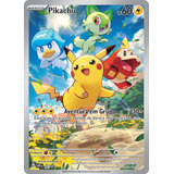 Carta Pokémon Pikachu Promo Evoluções Em Paldea Ev2