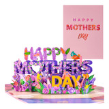 Cartão 3d Luxo Feliz Dia Das Mães Happy Mothers Day