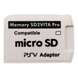 Cartão Adaptador Ps Vita Sd2vita Pro Micro Sd 5 0 Psvita