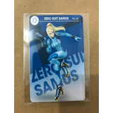 Cartão Amiibo Zero Suit Samus - Super Smash Bros