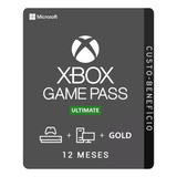 Cartao Assinatura Xbox Game