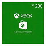 Cartao Cartao Presente Xbox