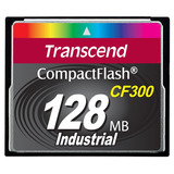Cartão Compactflash Transcend 128mb 300x Industrial C/ Nf 
