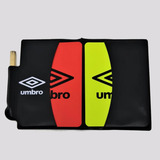 Cartão De Árbitro Umbro Vermelho E Amarelo