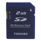 Cartão De Memória 2gb Sd   Toshiba