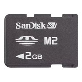Cartão De Memória 2gb Stick Micro M2 Sandisk
