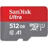 Cartão De Memória 512gb Micro Sd Sandisk Ultra Velocidade De Leitura 150mb/s Classe 10 Sdsquac-512g-gn6ma