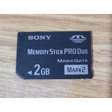 Cartão De Memória Câmera Sony Cyber-shot Memory Stick Pro 2g