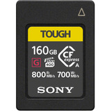 Cartão De Memória Cfexpress 160gb Sony Tough Type A Pcie 3.0