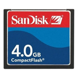 Cartão De Memória Compact Flash Cf 4gb Sandisk 