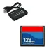 Cartão De Memória Compact Flash Sandisk 128mb Cf + Leitor