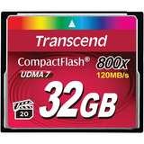 Cartão De Memória Compactflash Transcend 32gb 800x Udma