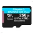 Cartão De Memória Kingston 256gb Canvas 4k Uhd C10 V30 U3 A2