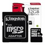 Cartão De Memória Kingston 32 Gb Microsdhc Canvas Select Plus Class 10 Flash Memória Sdcs2