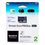 Cartão De Memória Memory Stick Pro Duo 2gb / Câmera Sony